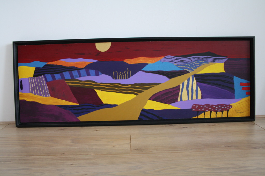 Ronald Boonacker, Route du Soleil II, Zeefdruk kopen? Bied vanaf 1!