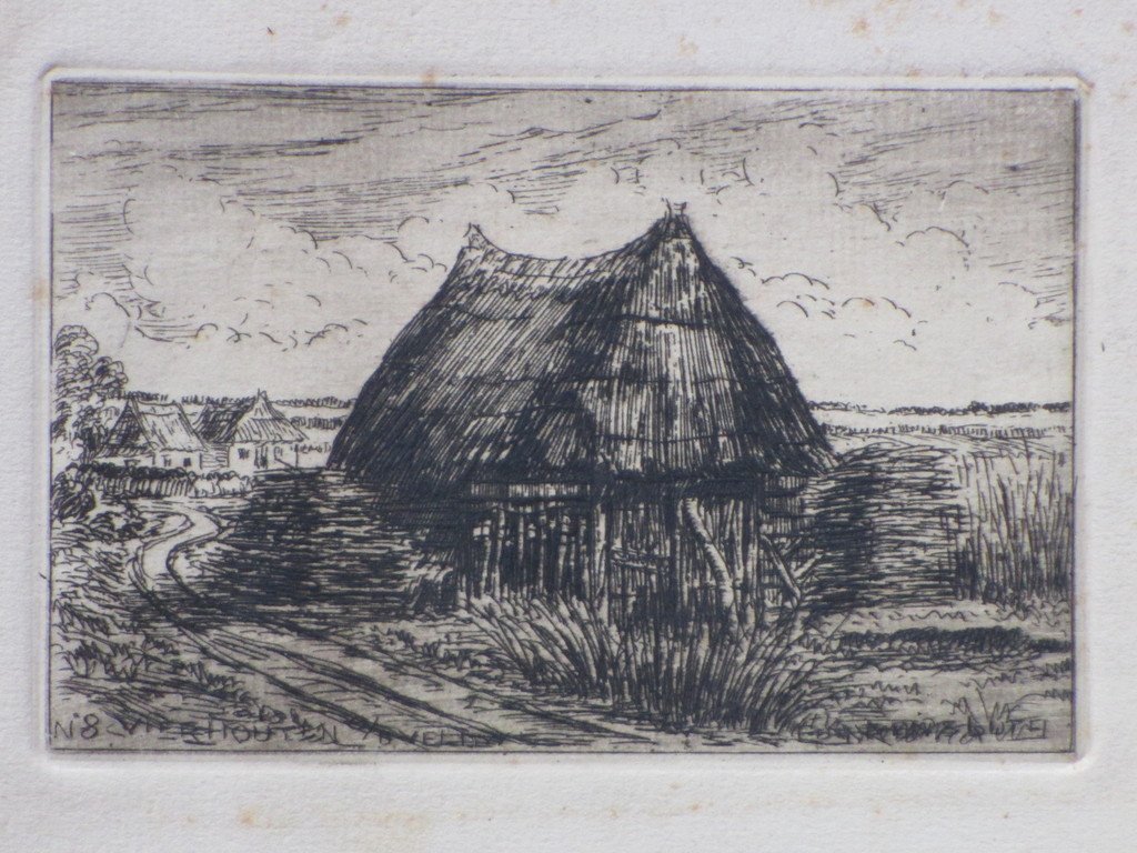 Eugene Rensburg, Schaapskooi Vierhouten Veluwe, Ets kopen? Bied vanaf 1!