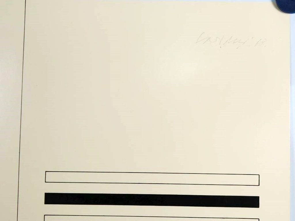 Carel Visser: Zeefdruk, Compositie met lijnen kopen? Bied vanaf 1!