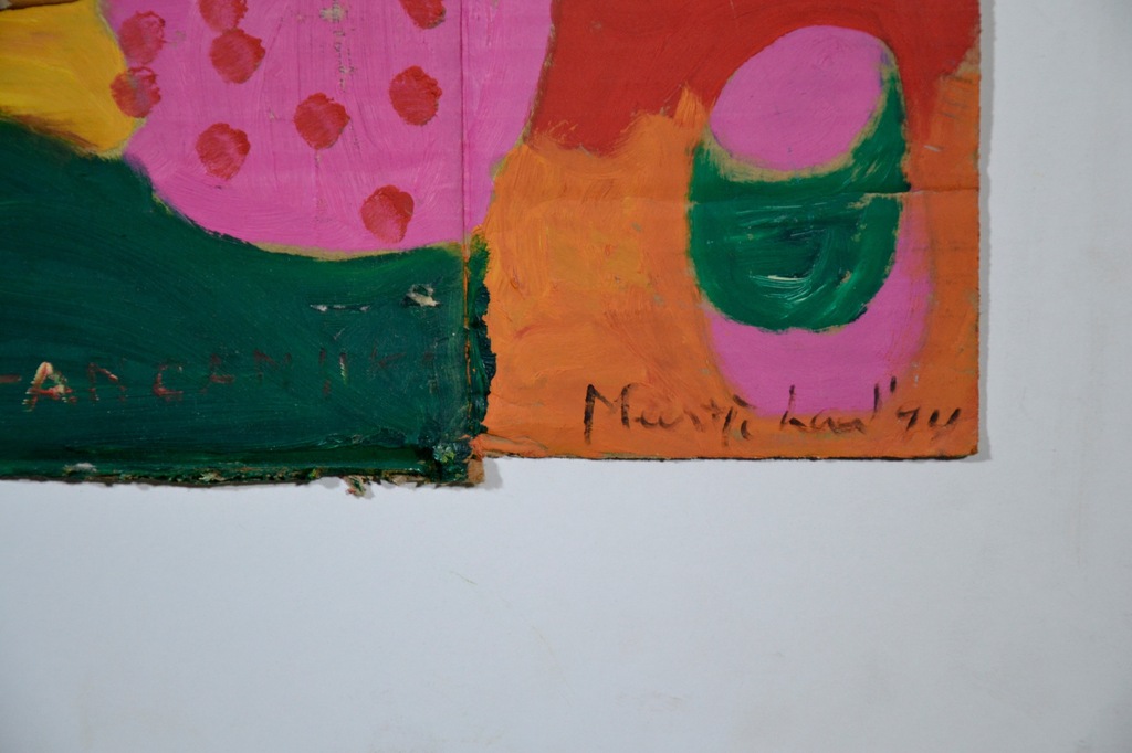 Meertje Kaal: Olieverf op karton, Tanganjika - Ingelijst kopen? Bied vanaf 1!