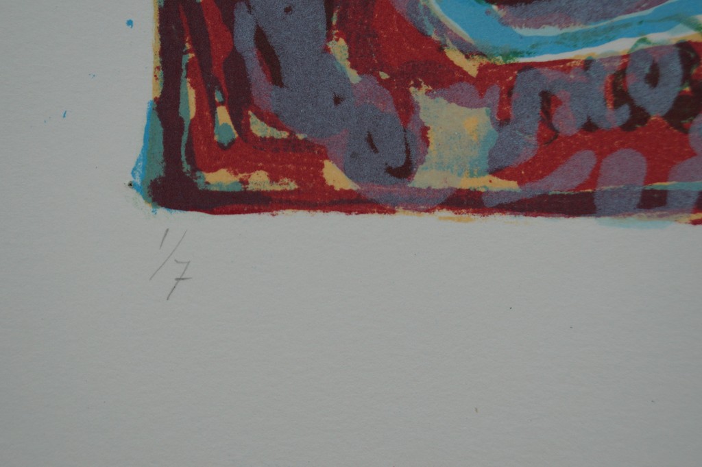 Caroline Gresnigt - gesigneerde litho - 2002 kopen? Bied vanaf 15!