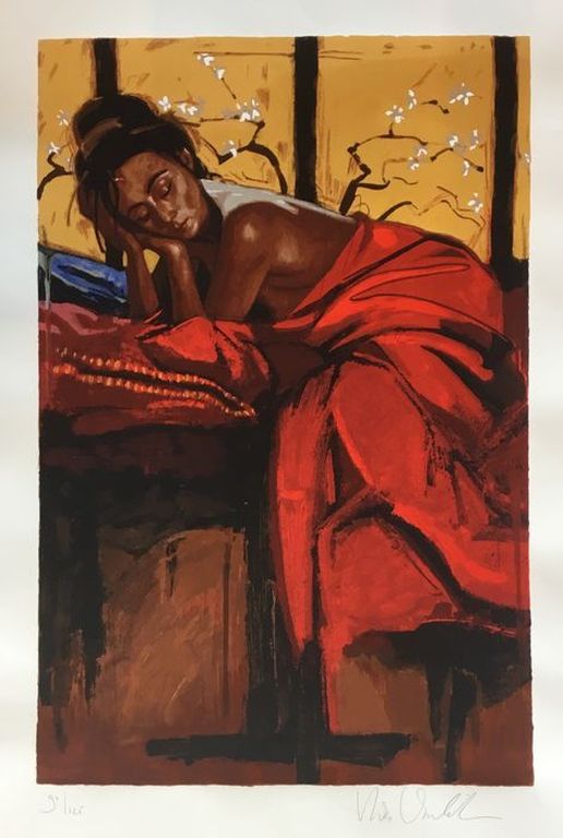 Nico Vrielink - Jeanne I / Jeanne II- groot formaat, gesigneerd  kopen? Bied vanaf 100!