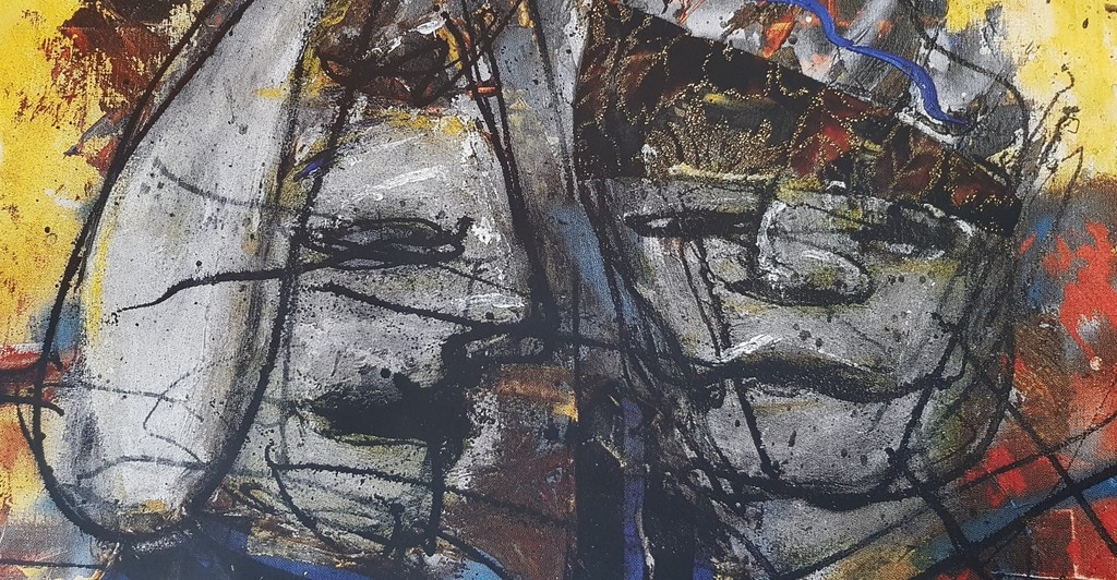 Herman Brood & Ton Leenarts: zeefdruk, McDonald's kopen? Bied vanaf 200!