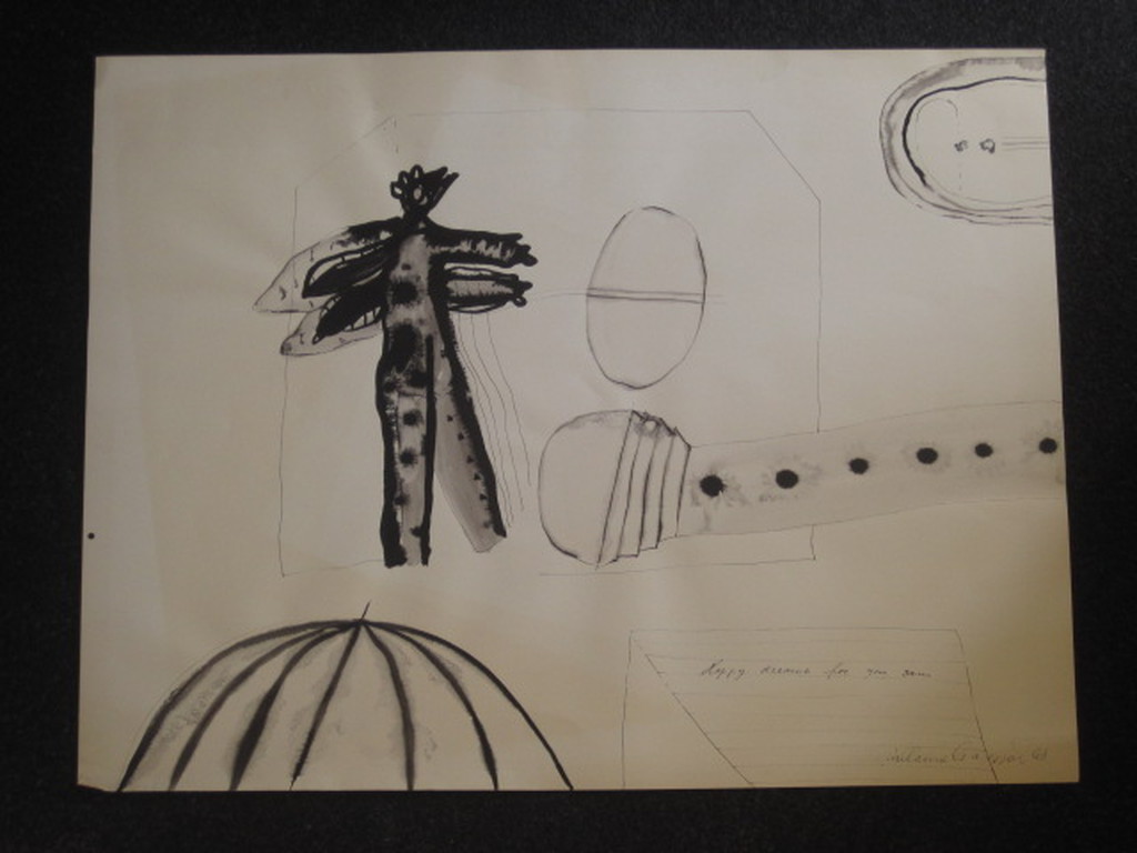 Suriname expressionist Guillaume lo a Njoe - gesign Aquarel - "for you Sam" kopen? Bied vanaf 1!