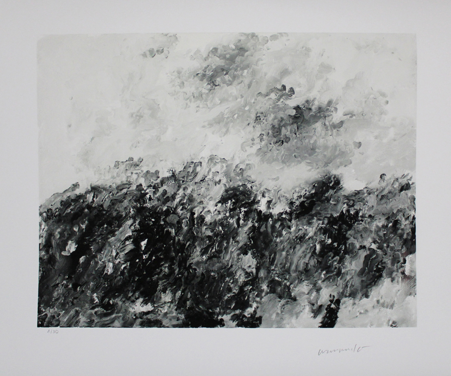 ARMANDO. Prachtige handgesigneerde Glicee. -Landschaft- 2014. Oplage: 30 verkocht voor € 265!