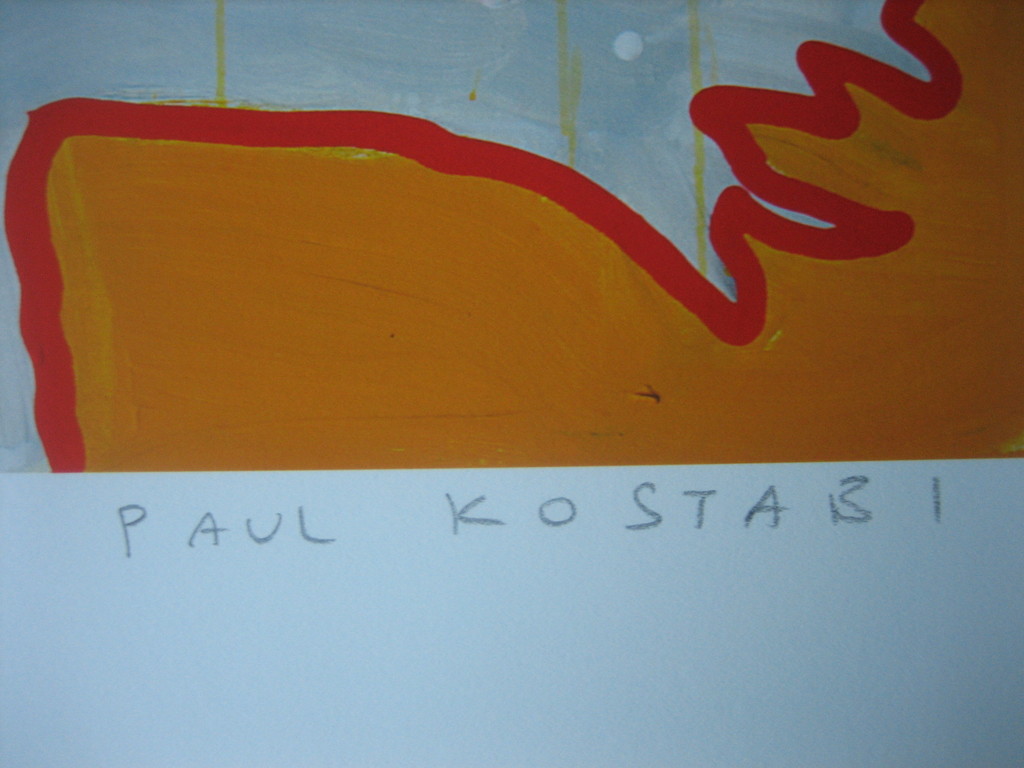 Paul Kostabi - "On the way to grace" - Giclee - Handgesigneerd - Oplage: 75  kopen? Bied vanaf 30!