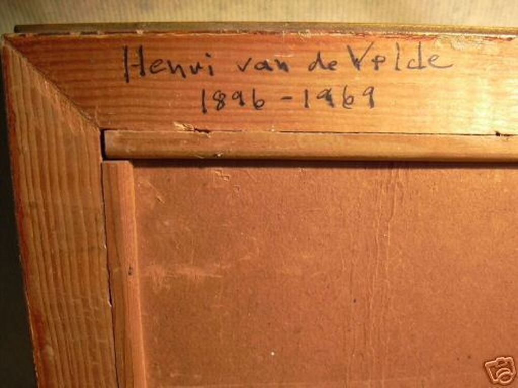 Schilderij van Henri van de Velde (1896-1969) kopen? Bied vanaf 350!