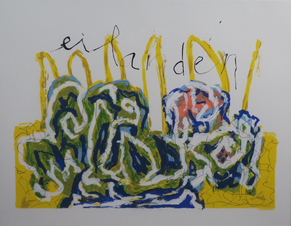 Ronald Ruseler: Litho, Eilanden -Ingelijst kopen? Bied vanaf 1!