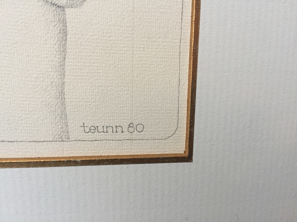 Teun Nijkamp - Tekening (45 x 31 cm) 1980 - De Presentatie I kopen? Bied vanaf 1!