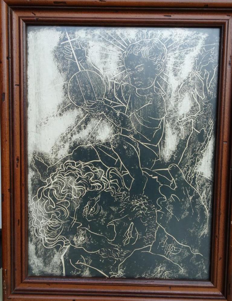 Pieter Geraedts, Lino, Christoffel met kind op schouder kopen? Bied vanaf 1!