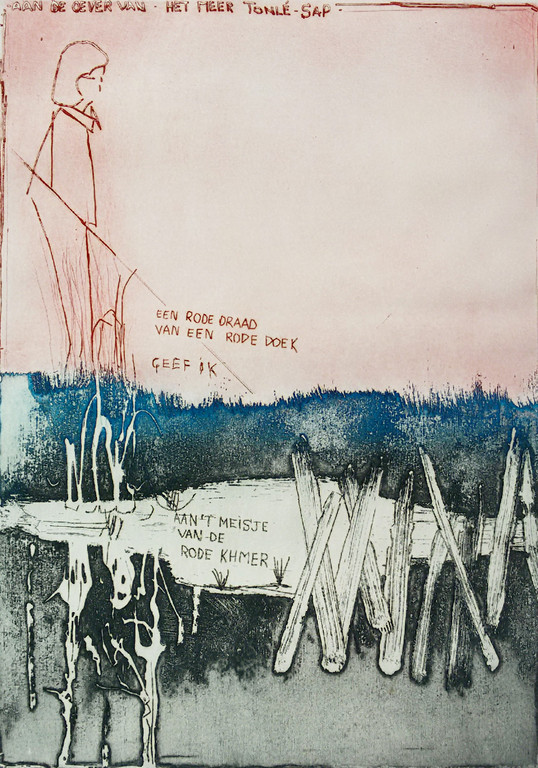 Jan Montyn - Het geschenk, aquatint ets kopen? Bied vanaf 75!