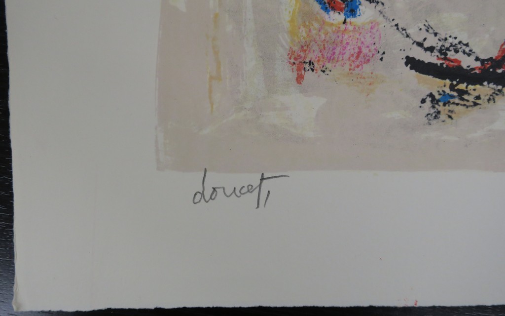 Jacques Doucet: Litho, Rivages-visages-paysages du Sepik I (groot) kopen? Bied vanaf 135!