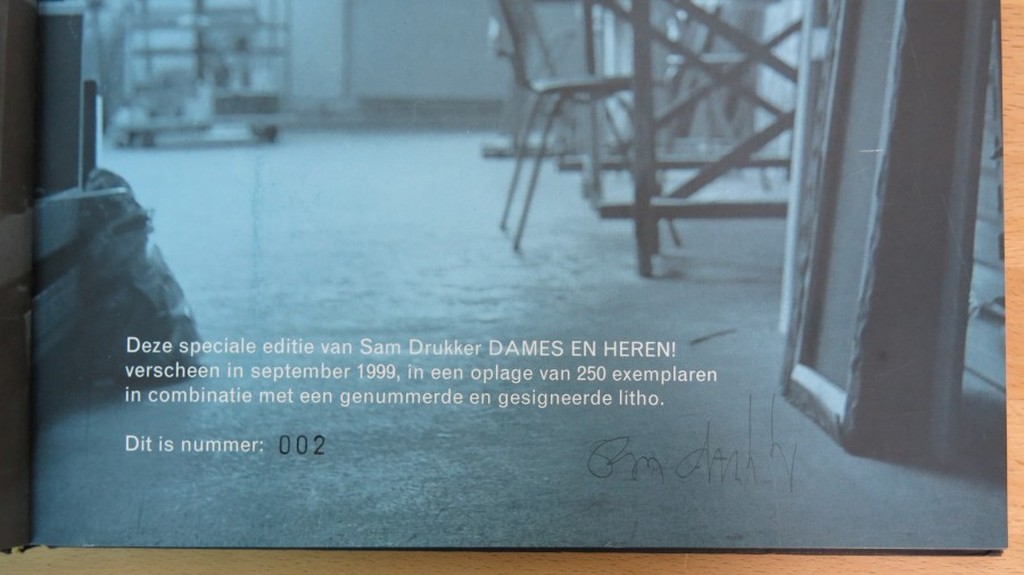 Sam Drukker: Speciale editie: Litho + Boek, DAMES EN HEREN! kopen? Bied vanaf 1!