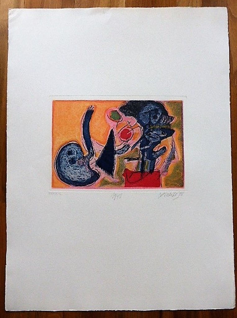  Corneille   ets  op zwaar papier 1948 laatste keer,laagste prijs!! kopen? Bied vanaf 260!