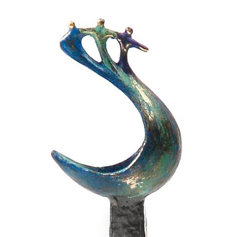 Verbronsde sculptuur   * Op de voorste golf *    kopen? Bied vanaf 19!