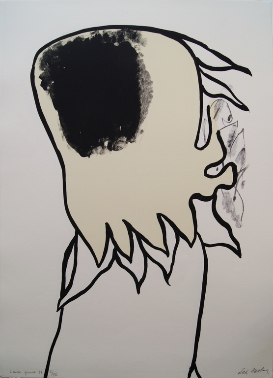 Lei Molin grote zeefdruk ‘Cantos General’ - 1989 - oplage VII verkocht voor € 125!