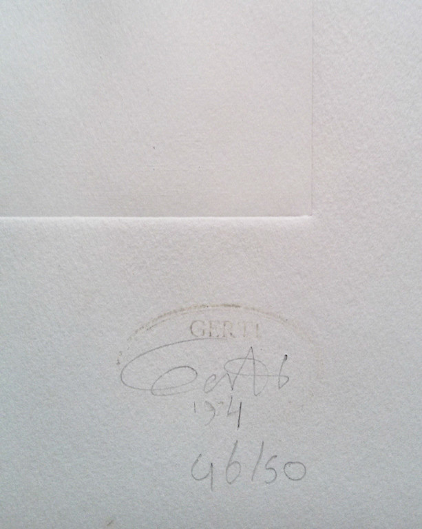 Gerti Bierenbroodspot - Zonder titel, aquatint ets kopen? Bied vanaf 1!