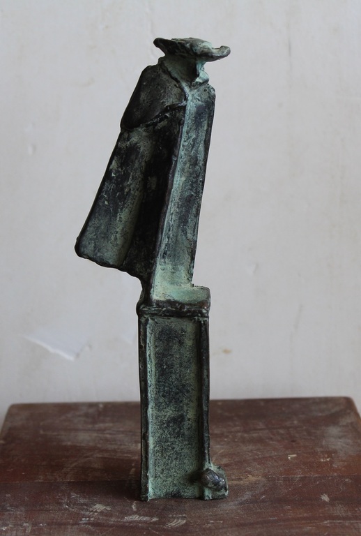 Eric Claus: Bronzen beeld, Il Dottore uit de Commedia Dell'Arte verkocht voor € 495!