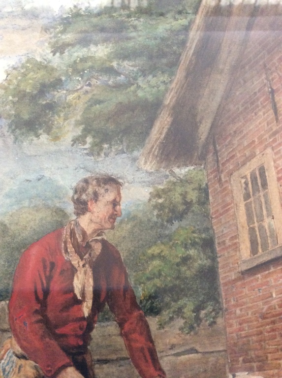Johannes Engel Masurel 1826-1915   Boer en Boerin voor boerderij  kopen? Bied vanaf 185!