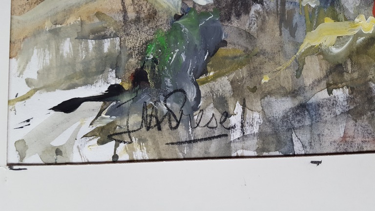 Job Frese: aquarellen, Oostenrijkse landschappen. kopen? Bied vanaf 1!