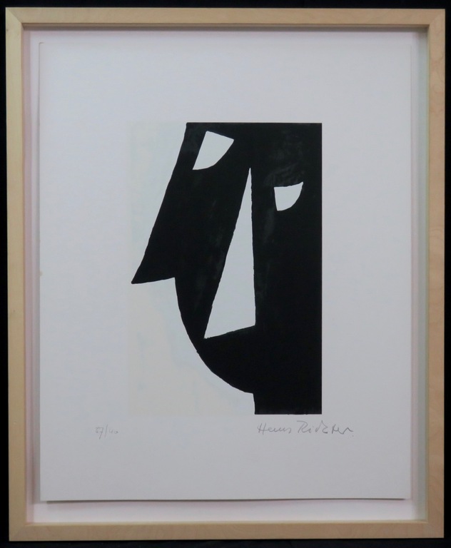 Hans Richter: Zeefdruk, Ritratto di Hans Arp - Ingelijst kopen? Bied vanaf 250!