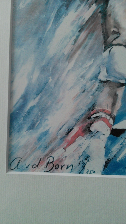 Angelique van de Born litho Volleybal kopen? Bied vanaf 19!