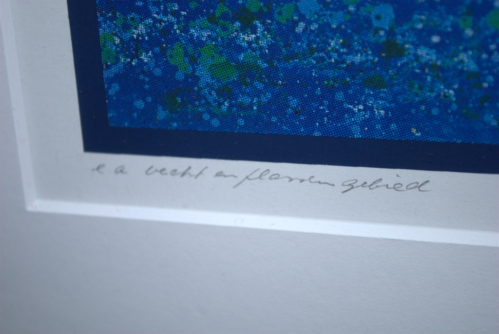 Han Jansen - Zeefdruk epreuve artiste - Vecht en Plassengebied kopen? Bied vanaf 75!