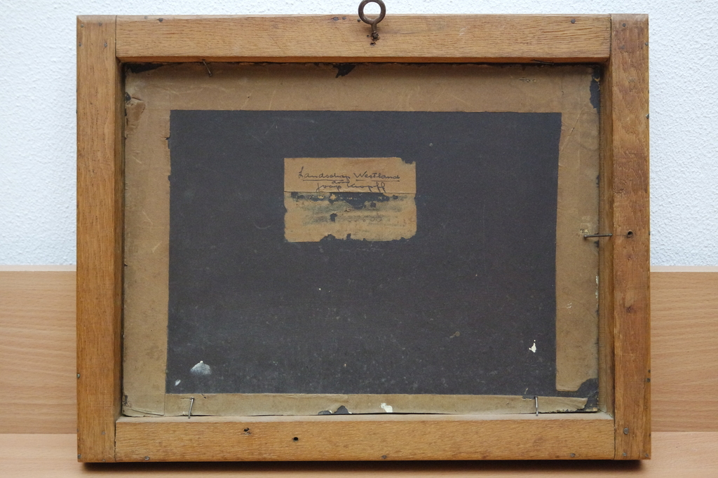 Joop Kropff (1892-1979) - olieverf op board - landschap Westland kopen? Bied vanaf 225!