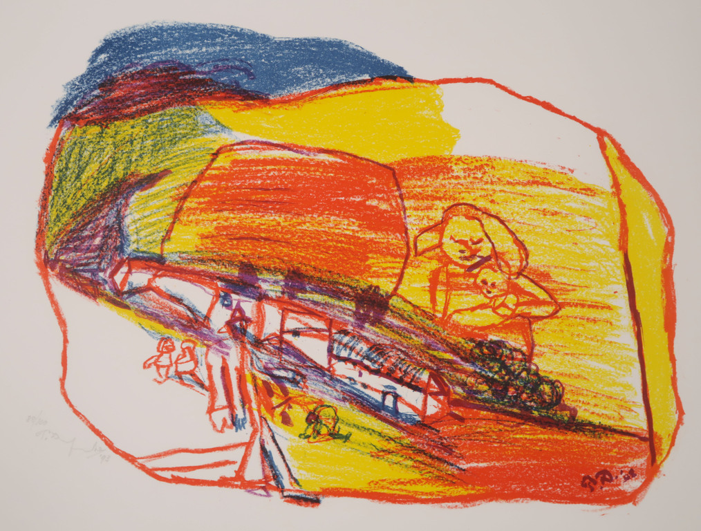 Pieter Defesche: Litho, Z.T. kopen? Bied vanaf 35!