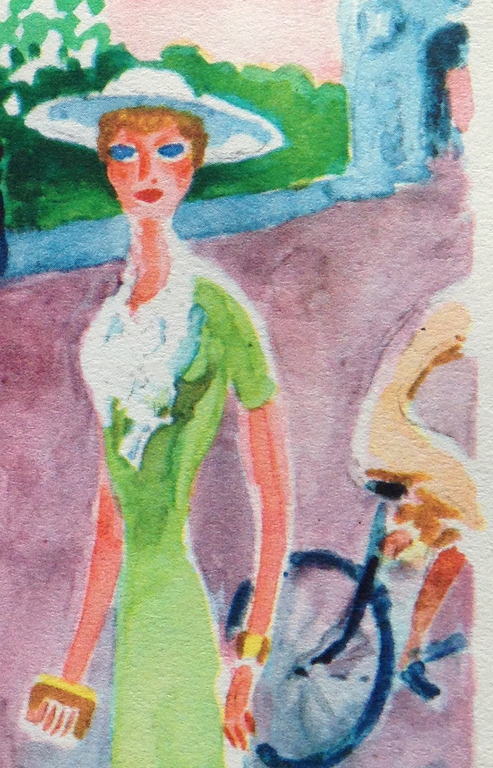 Kees van Dongen, Grafisch werk uit 1947 Incl. certificaat, La Nouvelle Gilberte kopen? Bied vanaf 1!