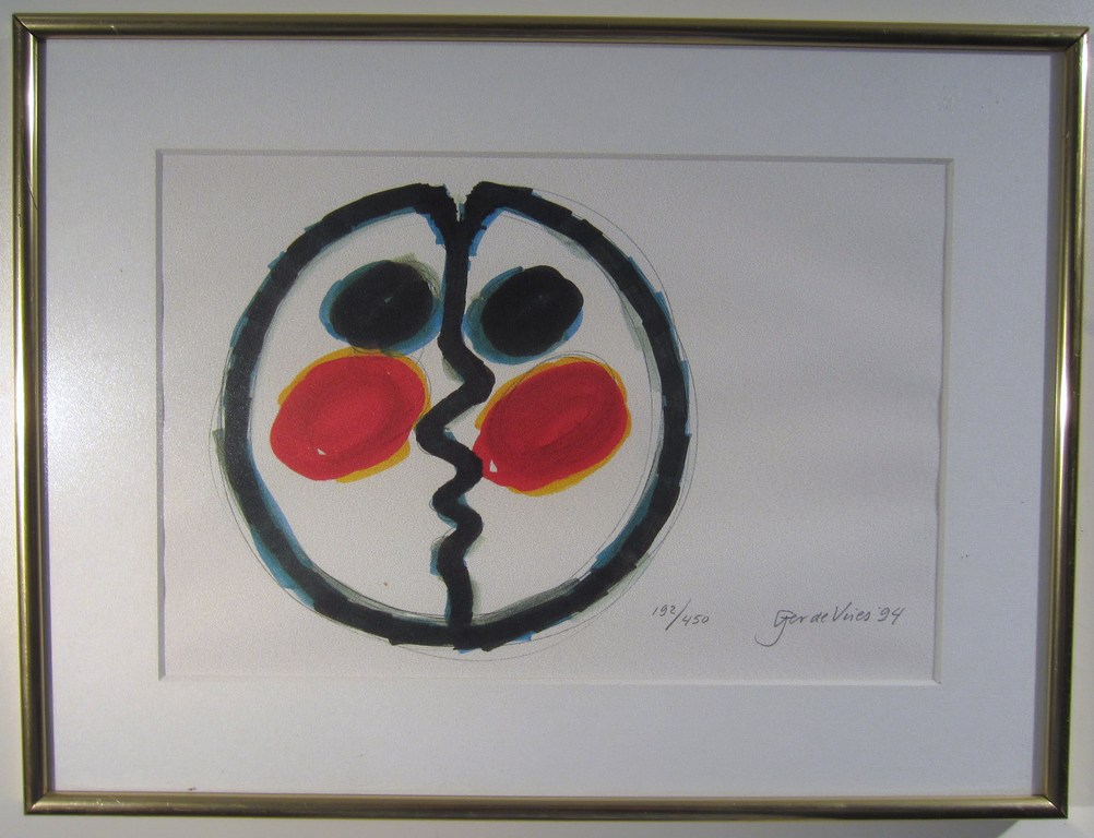 Gerard de Vries (1942) - Abstract grafiek - 1994 kopen? Bied vanaf 25!