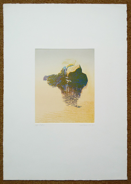 Nono Reinhold - Geabstraheerde compositie, aquatint ets kopen? Bied vanaf 40!