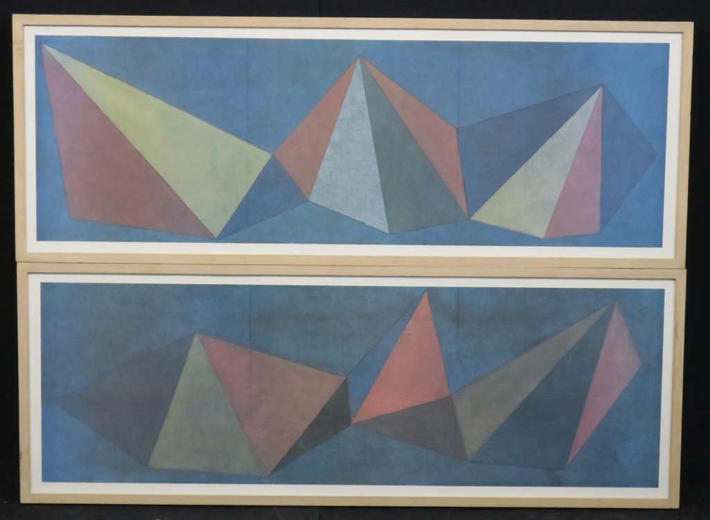 Sol LeWitt: Serie van 10 litho's, Piramidi - Ingelijst kopen? Bied vanaf 2000!