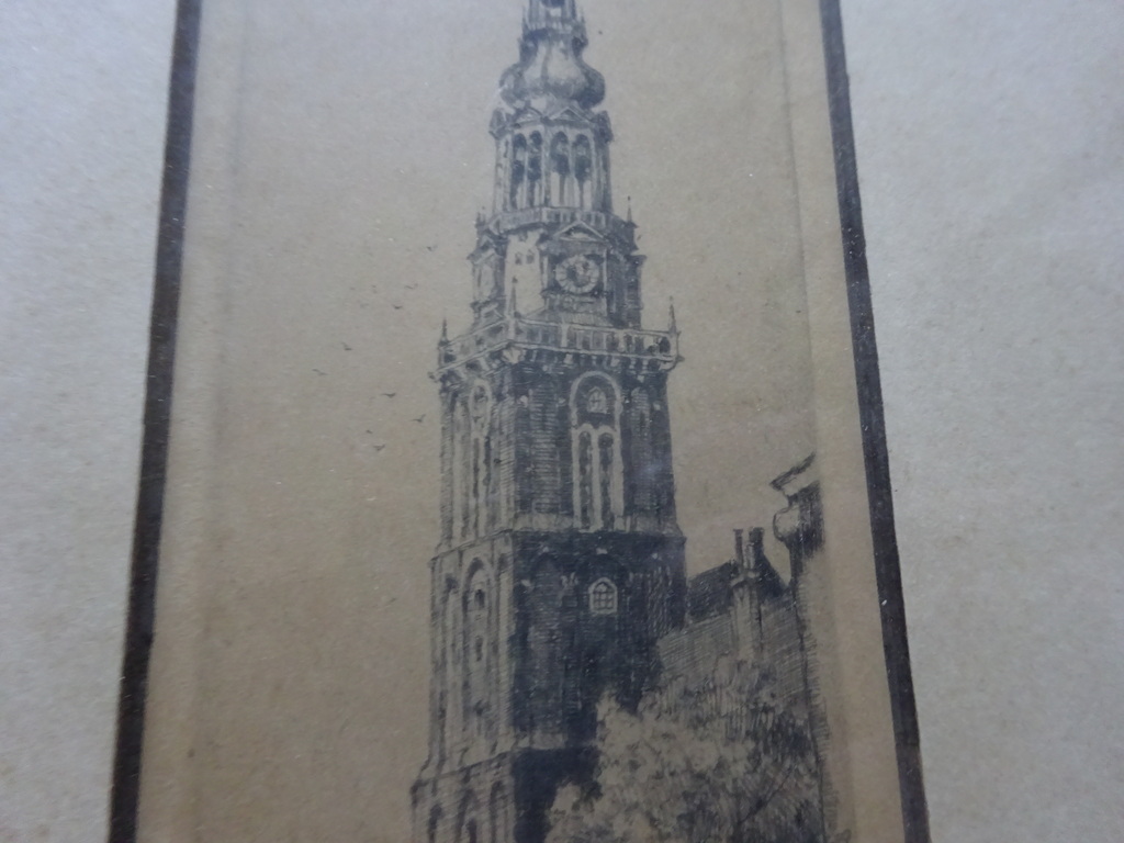 H.E. Roodenburg -  Amsterdam – Oude Kerkstoren. kopen? Bied vanaf 1!