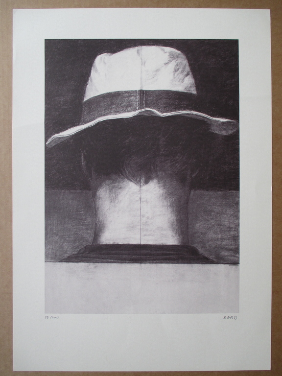 Onbekend, Bard, grafiek man met hoed kopen? Bied vanaf 1!