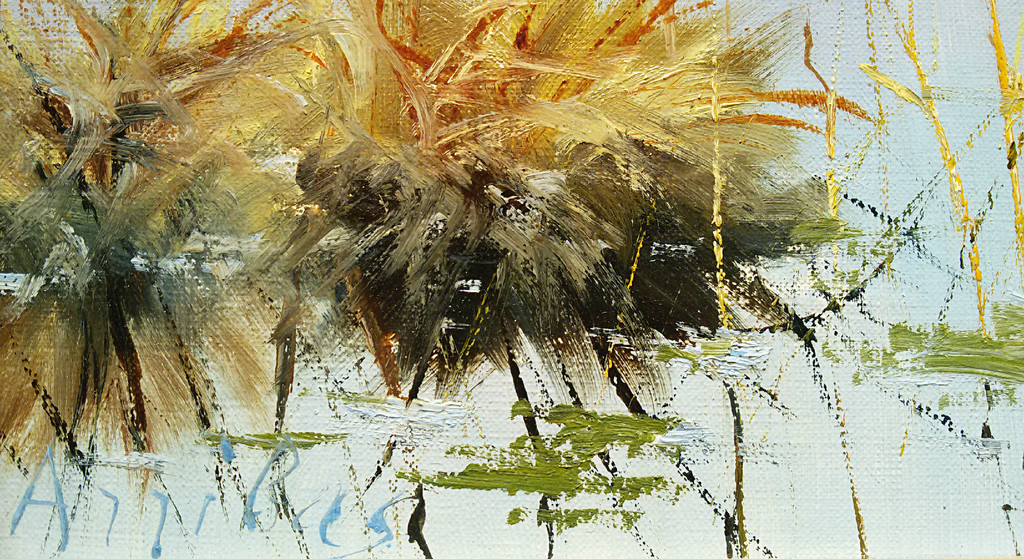 Franse school - Landschap in de lente, olieverf op doek (mooi ingelijst) kopen? Bied vanaf 1!