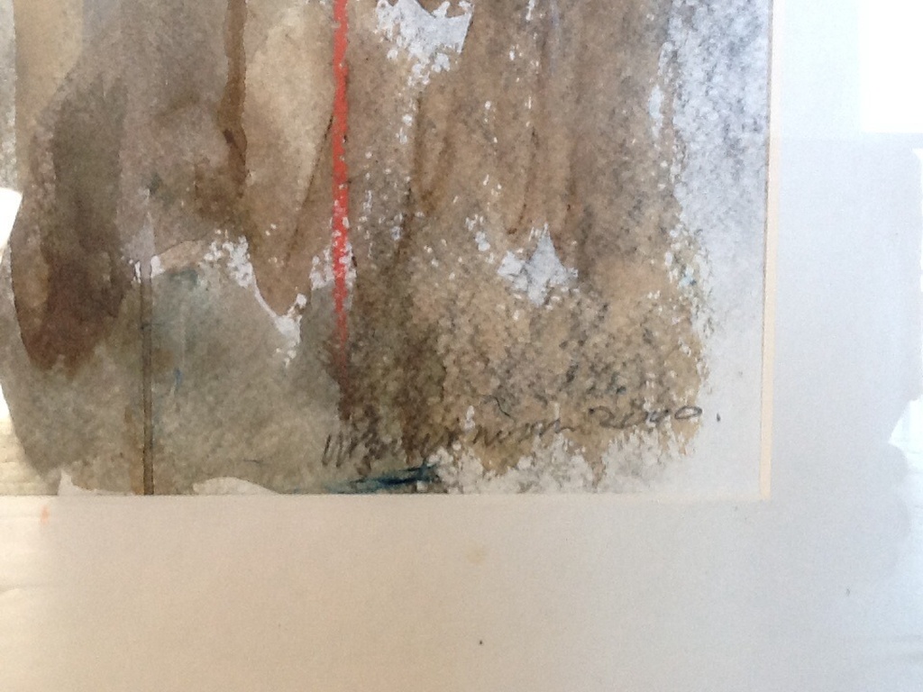 Bouthoorn, aquarel kopen? Bied vanaf 1650!