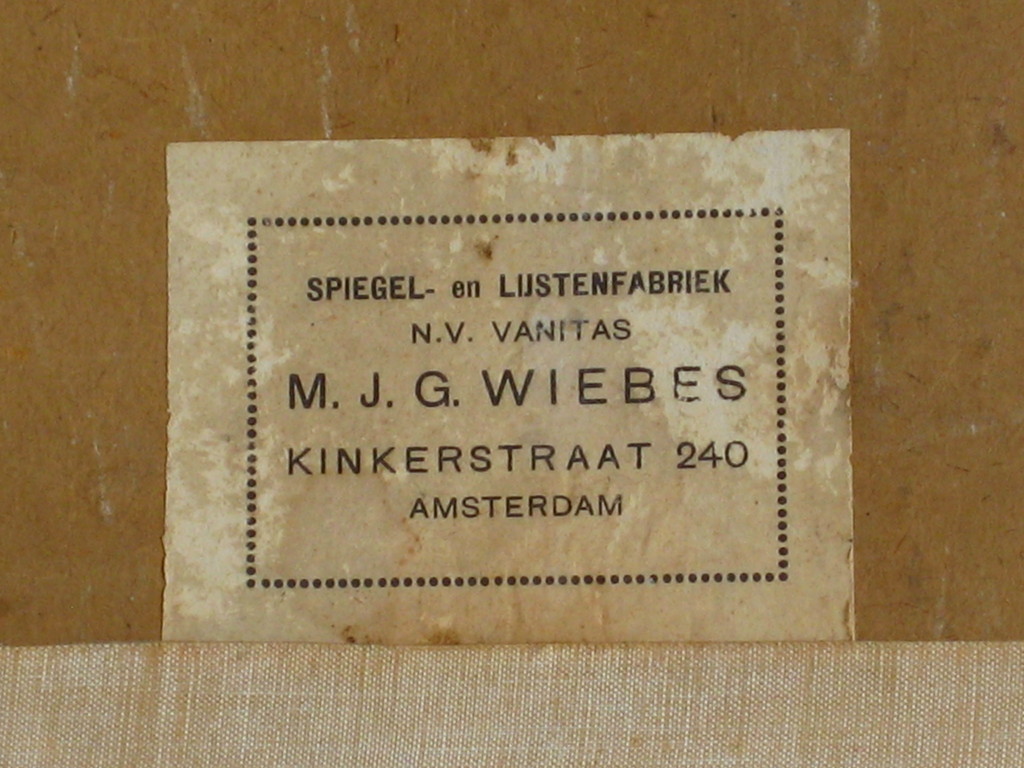 H.J.M. Berlage. Gemengde techniek. Stilleven met bloemen. kopen? Bied vanaf 1!