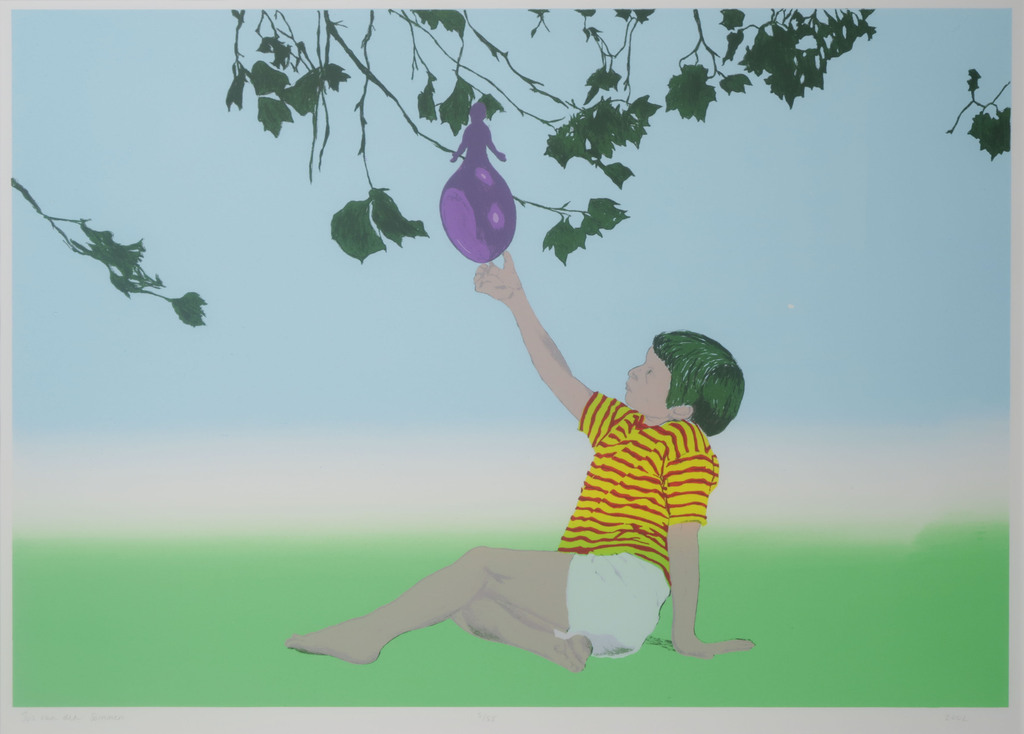 Jos van der Sommen: Litho, Later - Ingelijst kopen? Bied vanaf 1!