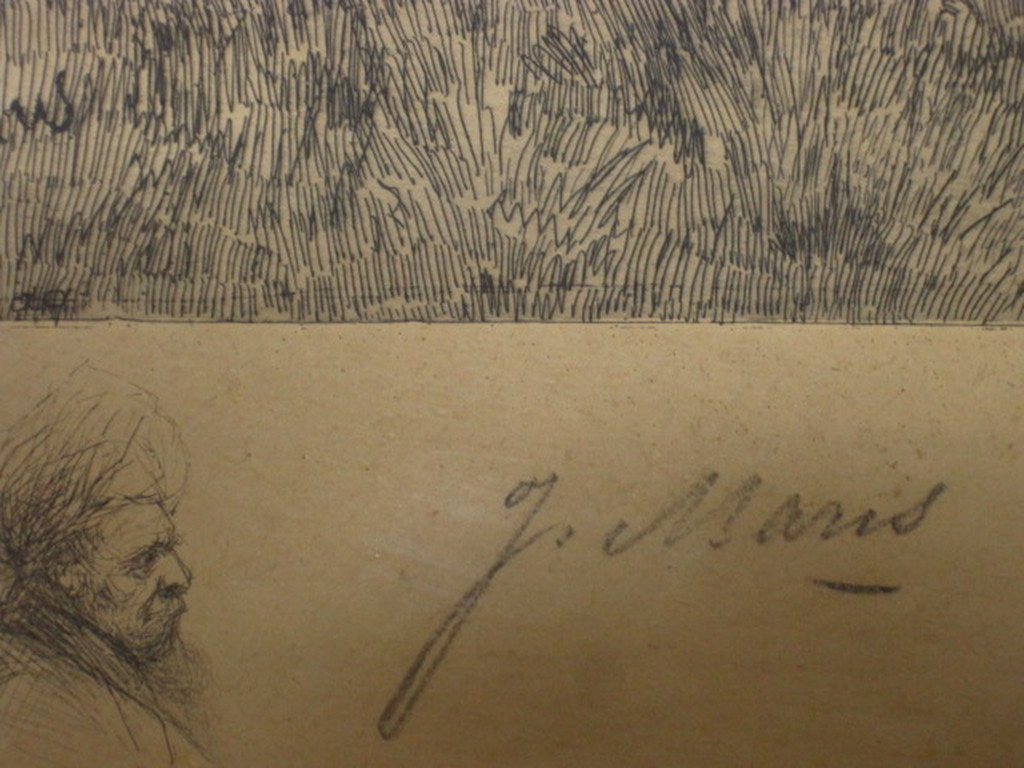 origi. Jacob Maris (1837-1899)  en Carel L. Dake ETS "de windmolen" gesigneerd  kopen? Bied vanaf 1!