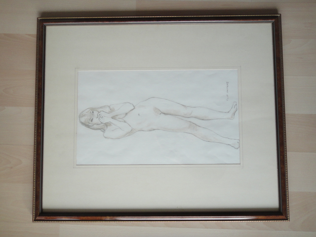 Arjen Galema, litho, portret van vrouw uit jaren '30. kopen? Bied vanaf 1!