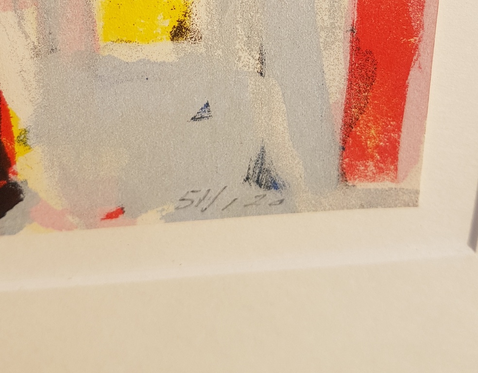 Alphons Freymuth: Kleur zeefdruk, Nubische dans kopen? Bied vanaf 1!