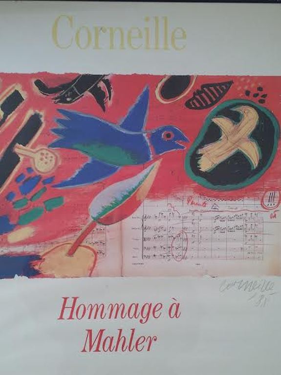 Corneille - "Hommage a Mahler" Bijzonderheid: persoonlijk potlood gesigneerd kopen? Bied vanaf 90!