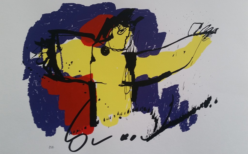 Zeefdruk van Herman Brood - Brasil God kopen? Bied vanaf 1!