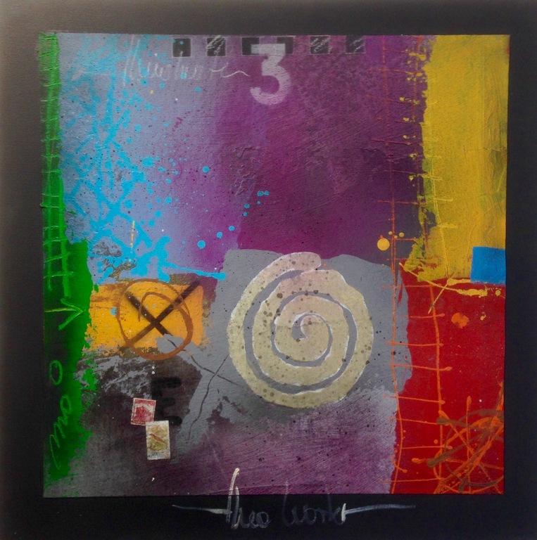 Theo koster, schilderij, spinning around kopen? Bied vanaf 1!