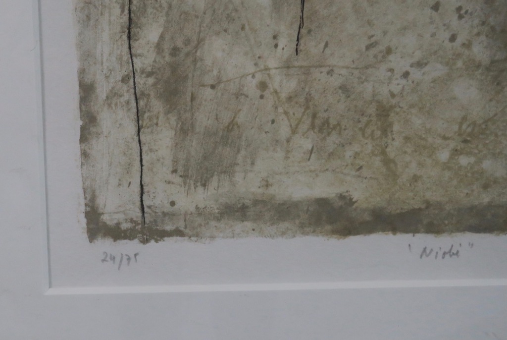 Bernard Remusat: Carborundum, Niobe - Ingelijst kopen? Bied vanaf 50!