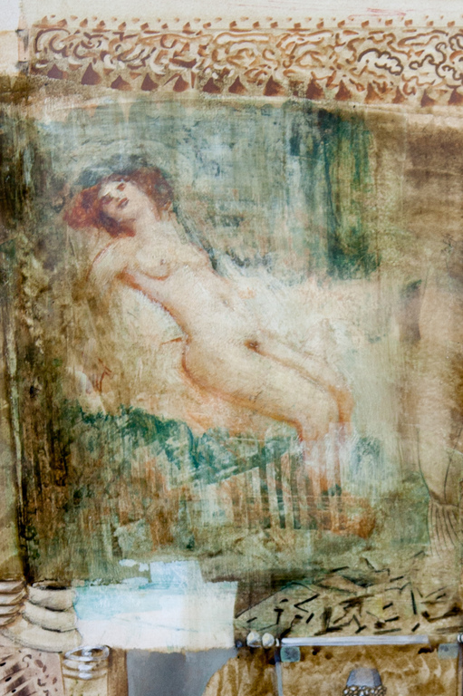 Ton Mertens, gemengde technieken (ingetekend in litho), zT kopen? Bied vanaf 475!