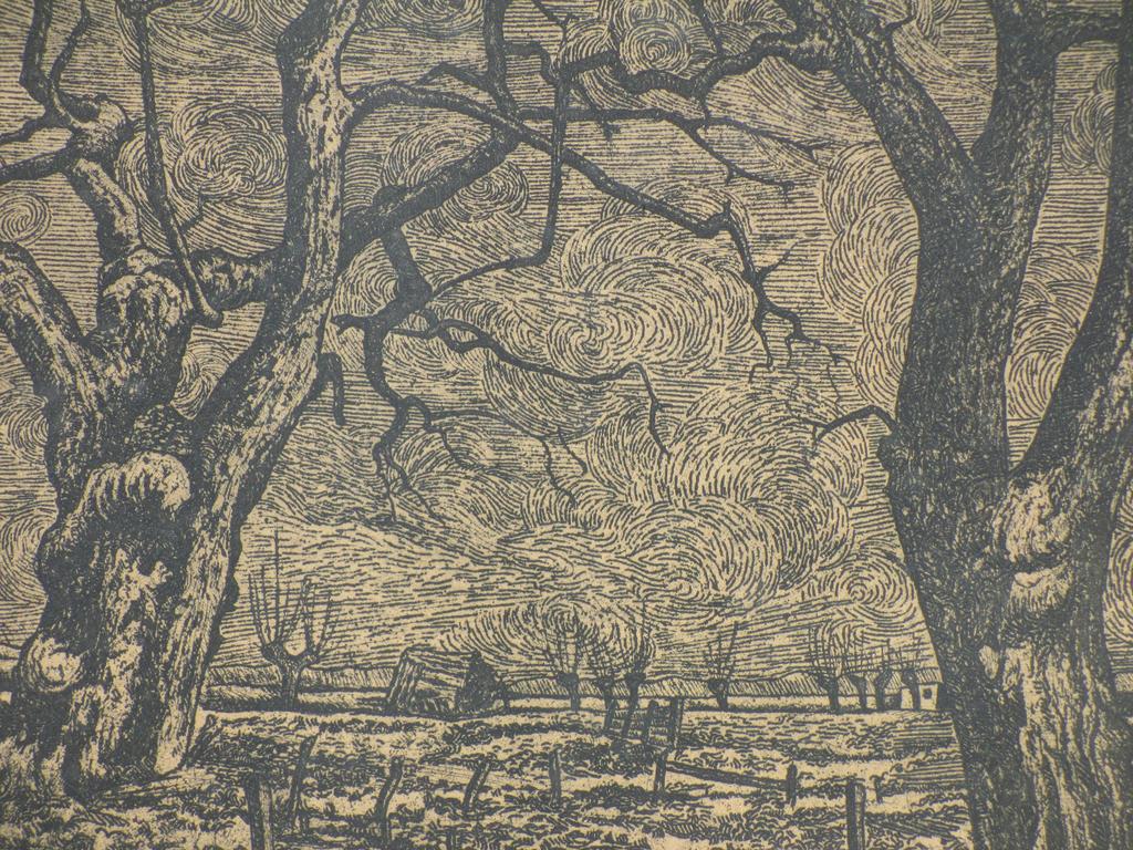 Willem Westbroek, Landschap in Rhoon, Ets 1948 kopen? Bied vanaf 45!