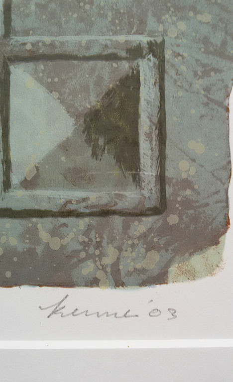 Kenne Gregoire - Laatste keer: Kenne Grégoire - De nis, litho (mooi ingelijst, groot) kopen? Bied vanaf 1!