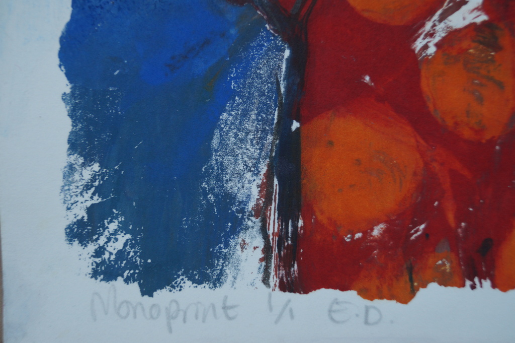 Heste van Dapperen - gesigneerde monoprint zeefdruk -  "the battle" kopen? Bied vanaf 1!